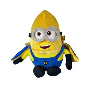 MINIONS Despicable Me 4 Squooshy Plush Mega Gus 8" Just Play Illumination